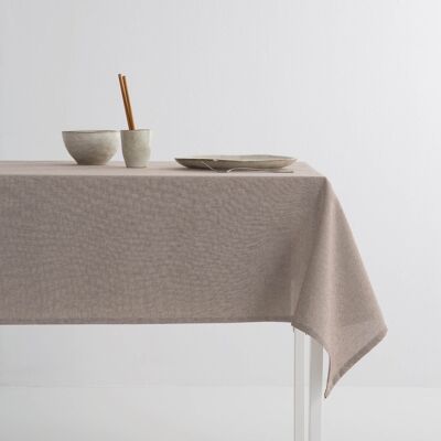 TABLECLOTH 140*140 BASIC TAUPE