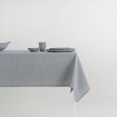 TABLECLOTH 140*240 BASIC BLUE