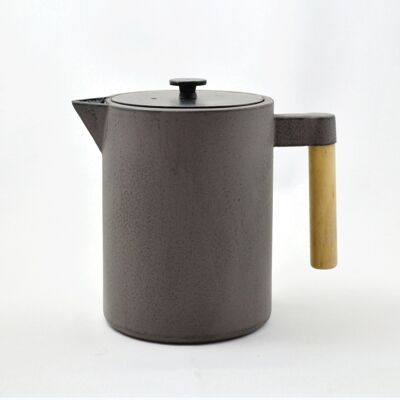 Kohi cast iron teapot 1.2l grey