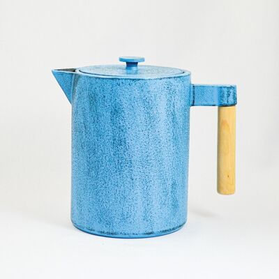 Kohi cast iron teapot 1.2l blue