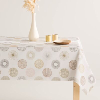 TABLECLOTH 140*100 NILE BEIGE