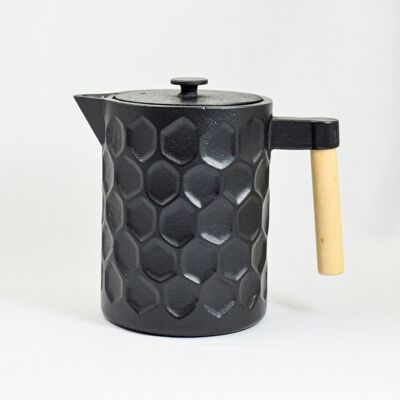 Kabo cast iron teapot 1.2l black