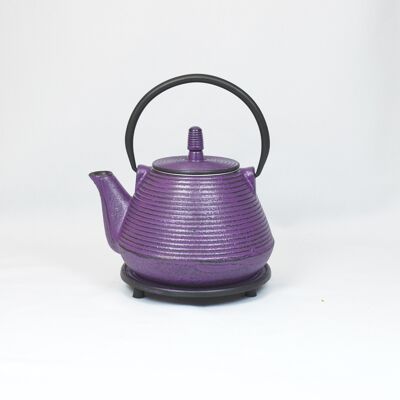 So Matsu cast iron teapot 1.0l purple