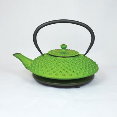 Kambin cast iron teapot 1.0l light green