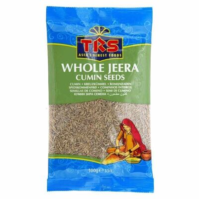 SEMILLAS DE JEERA ENTERAS TRS - 100g