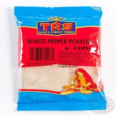 TRS WHITE PEPPER POWDER - 100g