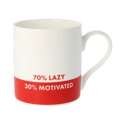 70% Lazy 30% Motivated Mug