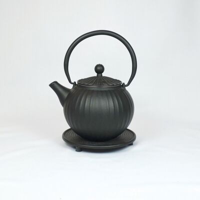 Chokoreto Teekanne aus Gusseisen 0.8l schwarz