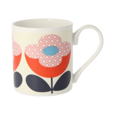 Buttercup Stem Red & Pink Mug