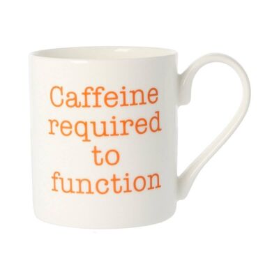 Caffeine Required To Function Mug