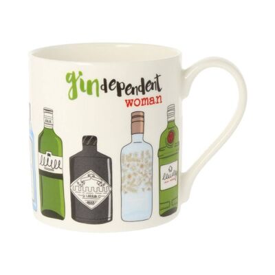 Dandelion Stationery Gindependent Woman Mug 350ml