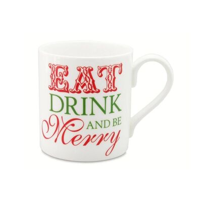 Eat Drink And Be Merry Mug  (300ml)