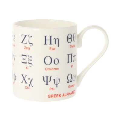 Greek Alphabet Mug 300ml