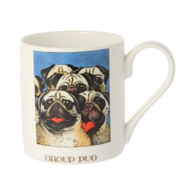 Group Pug Mug 300ml