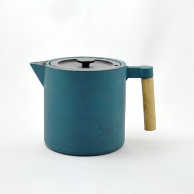 Chiisana 0.9l cast iron teapot petrol