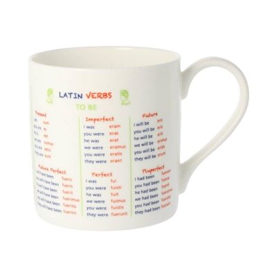 Latin Verbs Mug 300ml
