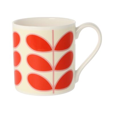 Linear Stem Red Mug 300ml