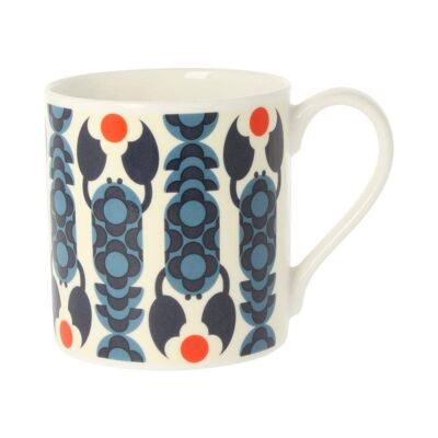 Lobster Pot Navy Mug 300ml