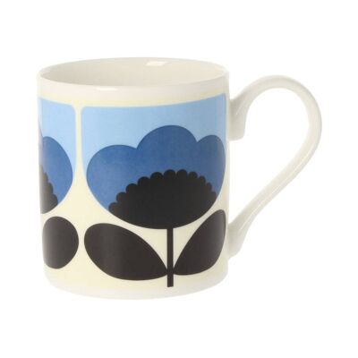 Orla Kiely 'Spring Bloom Blue' Mug 300ml
