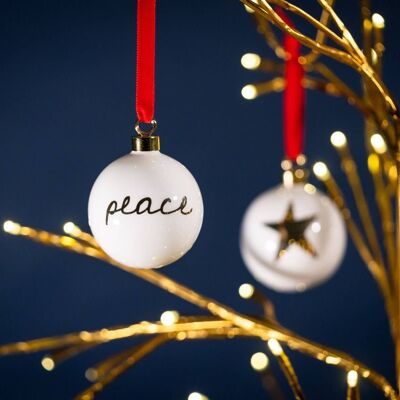 Peace Bauble