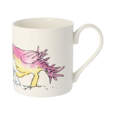 Reading Parrot Mug