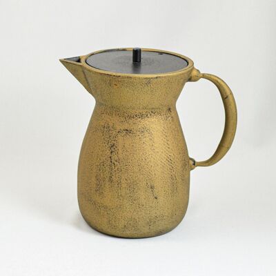 Bika cast iron teapot 1.0l copper - lid black