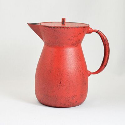 Bika cast iron teapot 1.0l chili