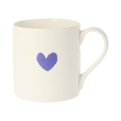 Small Heart Violet Mug 300ml