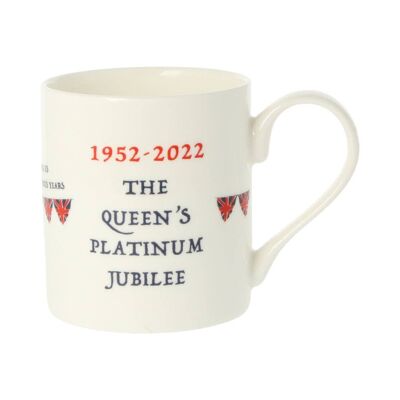 The Queen's Platinum Jubilee Bunting Mug 350ml