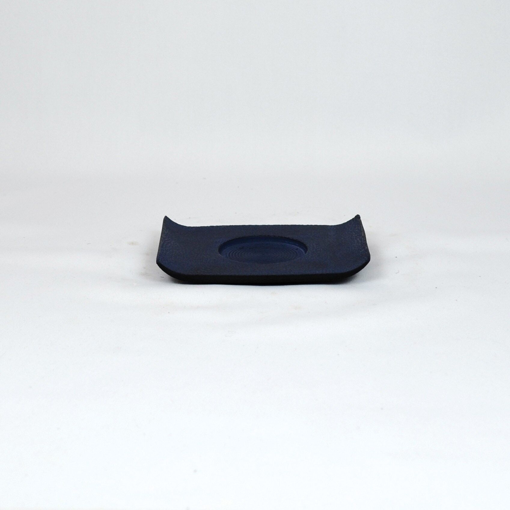 Base ferro quadrato blu