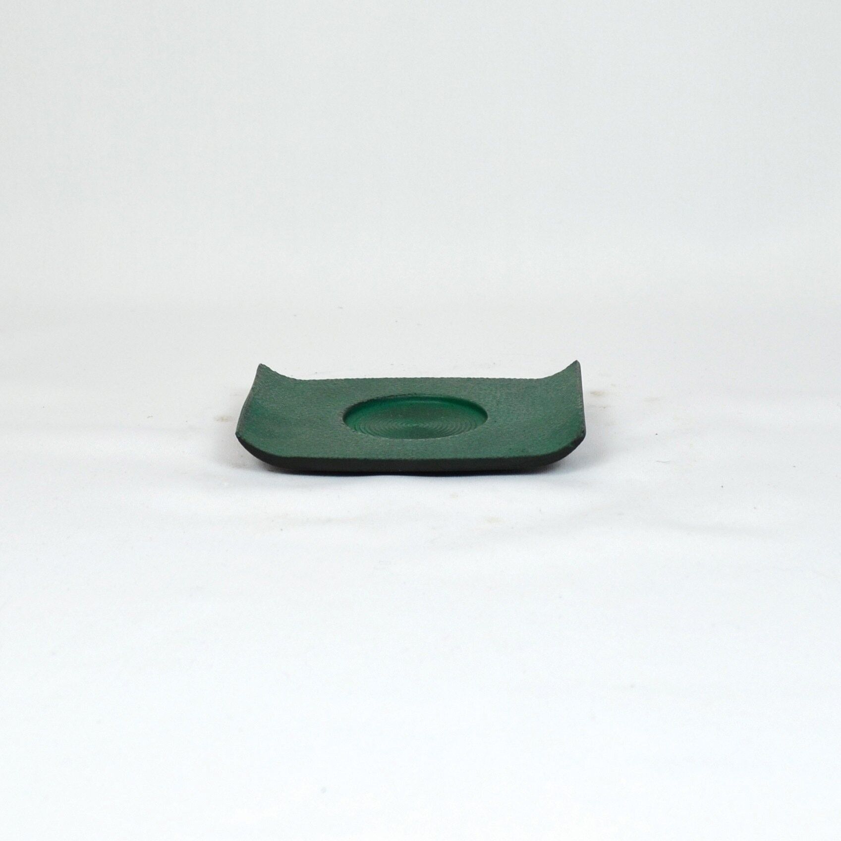 Base ferro quadrato verde