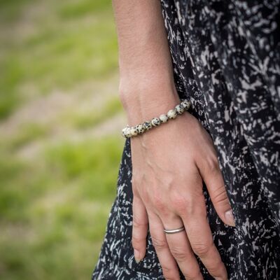 Dalmatian Jasper Bracelet