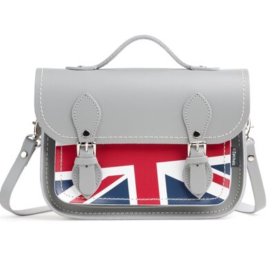 Cartable Midi Union Jack - Gris Fantôme