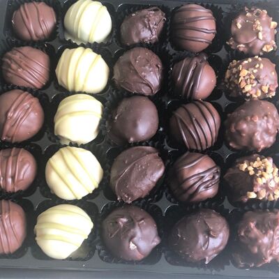 Luxury Vegan Chocolate Truffles - Box of 9