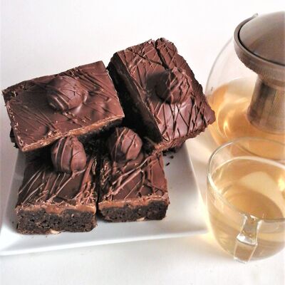 Luxury Salted Butter Caramel Brownies (Large Box of 6)