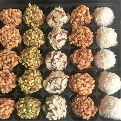 Luxury Nut Chocolate Truffles - 9 Pcs