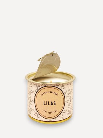 Miss Lilas - Bougie végétale parfum lilas 160gr 1