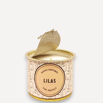 Miss Lilas - Bougie végétale parfum lilas 160gr
