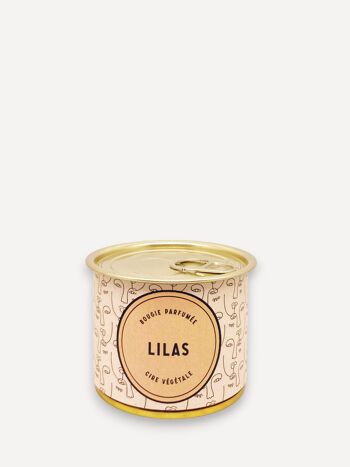 Miss Lilas - Bougie végétale parfum lilas 160gr 3