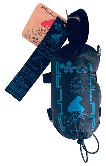 FULAP, Protection pluie poncho cape vélo recyclé,, Pack (x16) 3