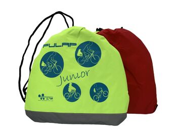 FULAP Jr, Protection pluie poncho cape vélo recyclé, enfant, Pack x6 3