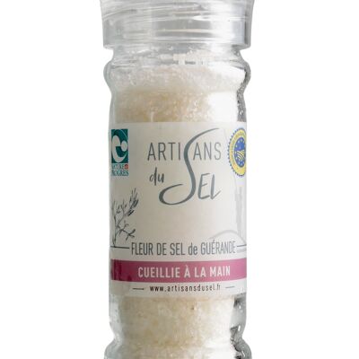 Fleur de sel de Guérande naturelle moulin - 80gr