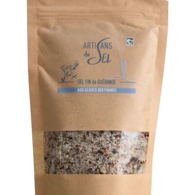 Guérande fine salt with Breton seaweed - 200gr