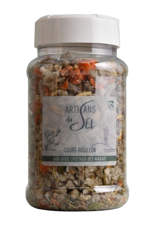 Court-bouillon aux gros cristaux des marais salants de Guérande - 350gr