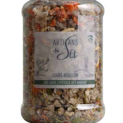 Court-bouillon with large crystals from the salt marshes of Guérande - 350gr