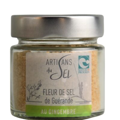 Fleur de Sel de Guérande aux Gingembre - 85gr