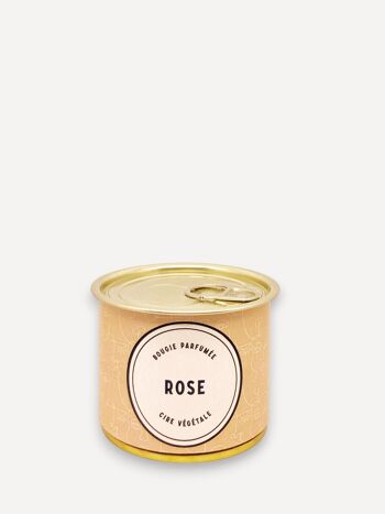 Miss Rose - Bougie végétale parfum Rose 160gr 3