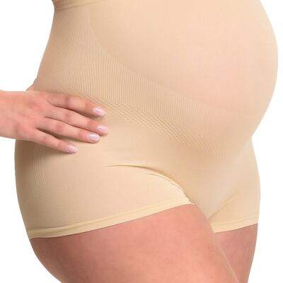 Maternity Boxer Shorts with shapewear effect (Skin)