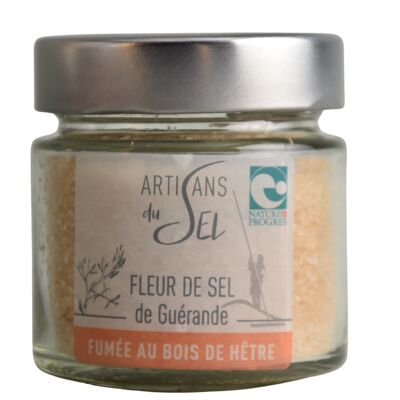 Fleur de Sel di Guérande affumicato con legno di faggio - 85gr