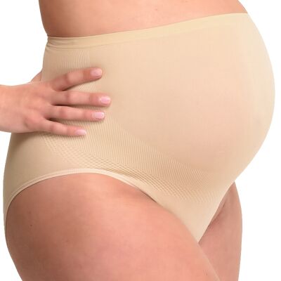 Maternity Briefs with shapewear effect (Skin)